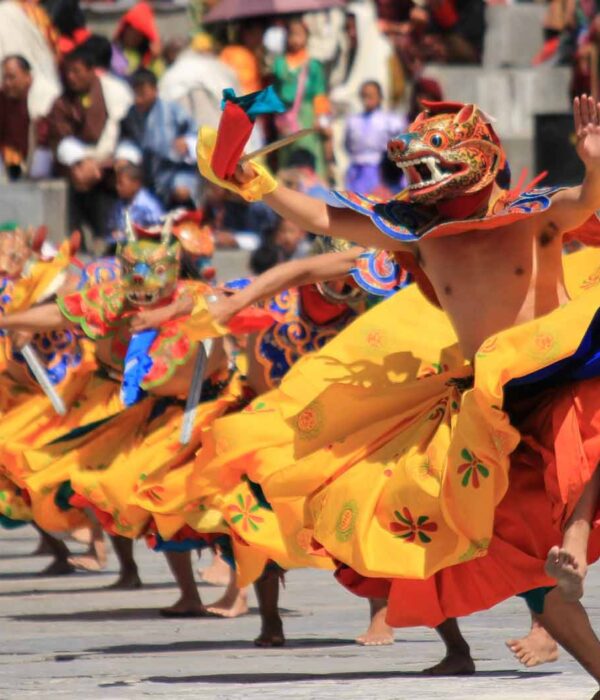 Chhukha Tshechu Festival.